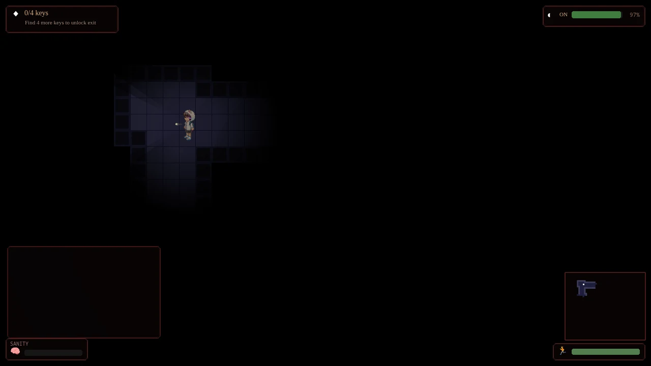 Players exploring a dark environment in WHISPER